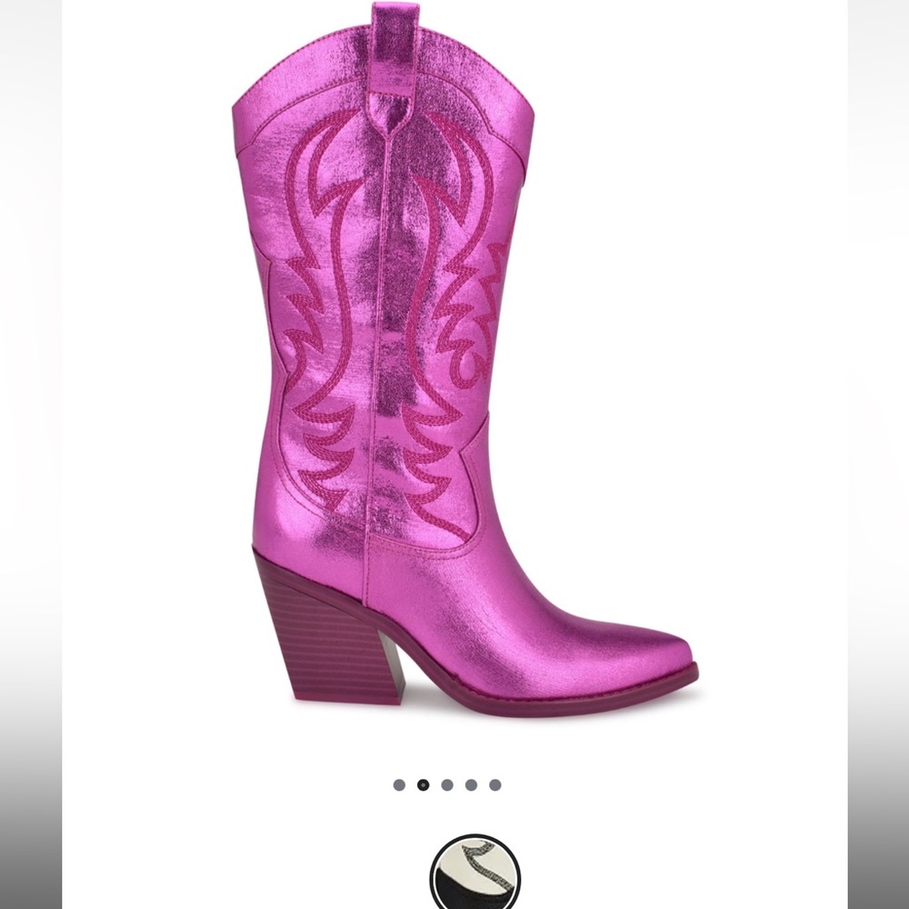 SILVER Western Boots